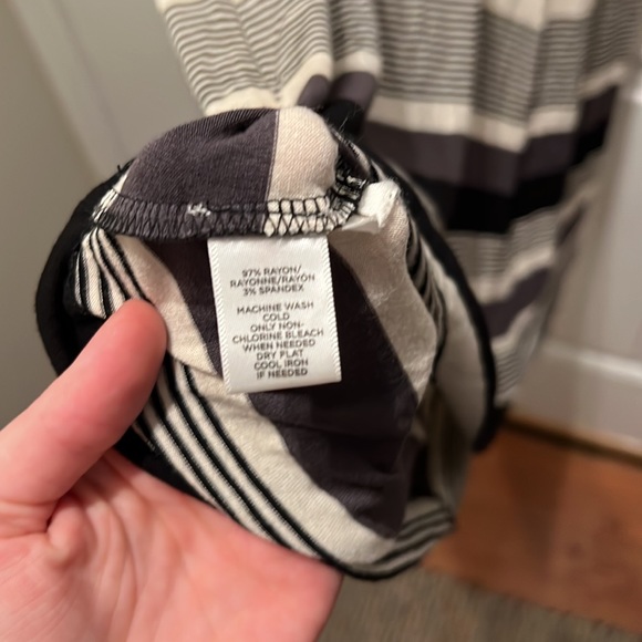 Loft striped casual dress - Picture 4 of 4